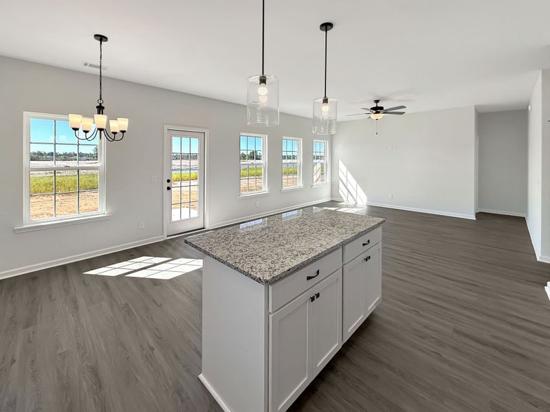 Furnished interior view inside a new home in The Village at Sassafras, Allenhurst (Image 7).