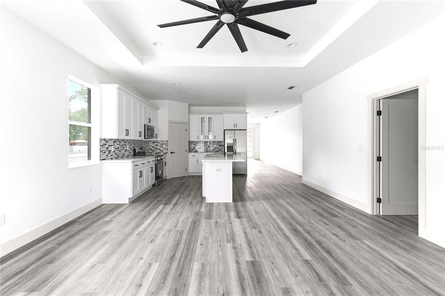 Furnished interior view inside a new home in , Tampa (Image 11). Furnished interior view inside a new home in , Tampa (Image 11).