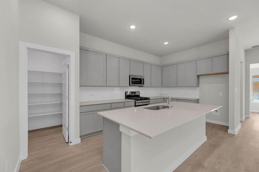 Furnished interior view inside a new home in Prairie Winds, Hutto (Image 8).