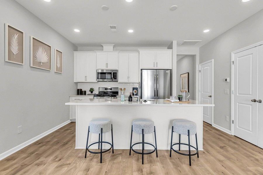 Furnished interior view inside a new home in Abbey Walk, Moncks Corner (Image 14). Furnished interior view inside a new home in Abbey Walk, Moncks Corner (Image 14).