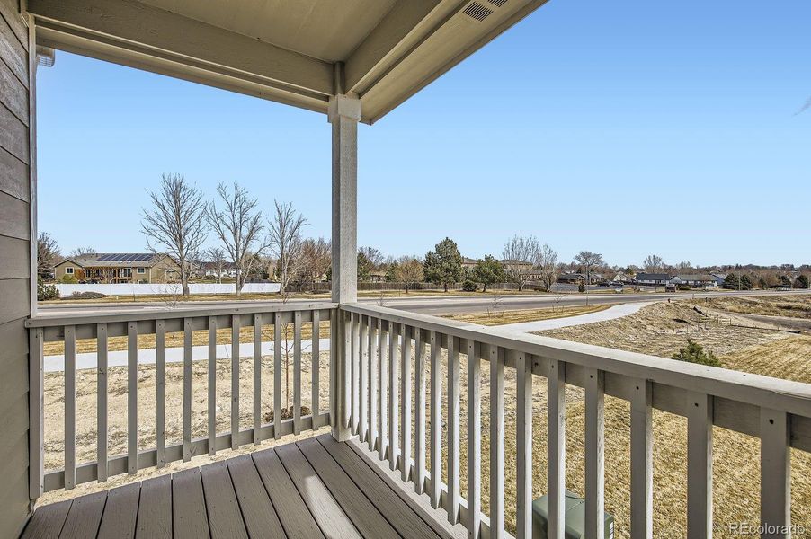 Exterior details and patio area of a home in Johnstown Village, Johnstown (Image 26).
