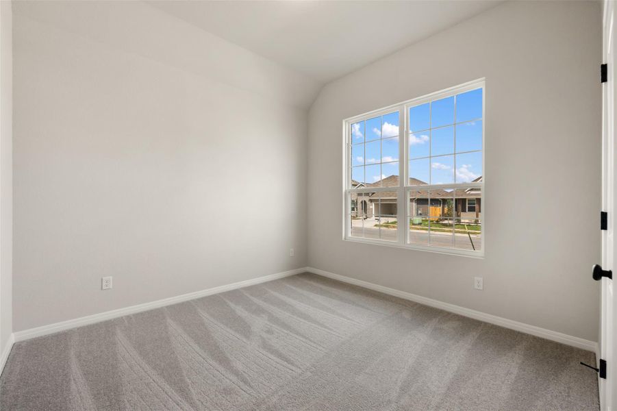 Spacious, unfurnished interior of a new home in The Colony, Bastrop (Image 21).