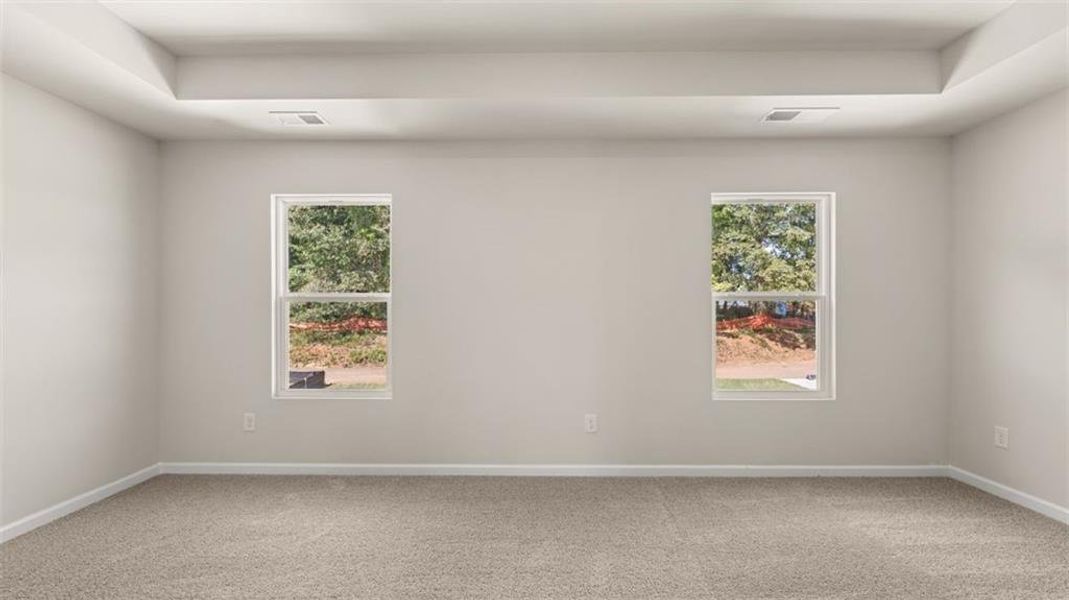 Spacious, unfurnished interior of a new home in Brookland Commons, Monroe (Image 27).