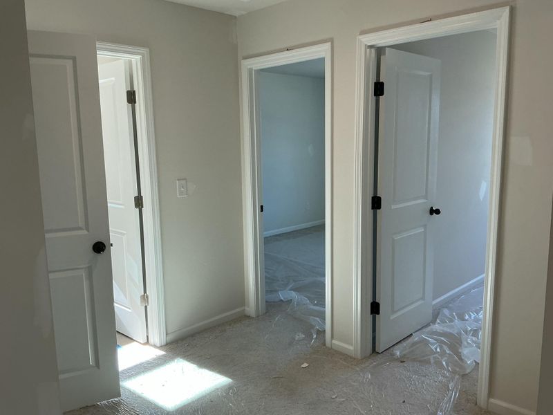 In-progress construction of a new home in Tea Farm: Presidents Series, Ravenel, SC (Image 26).