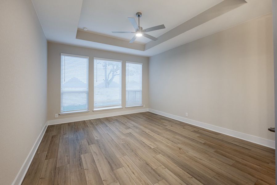 Representative unfurnished interior of a home built from the Mackenzie by Chesmar Homes in Harvest Hills, Marion (Image 21).