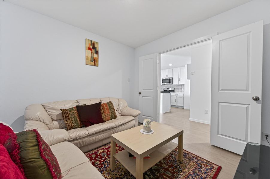 Furnished interior view inside a new home in The Grand Prairie, Hockley (Image 29).