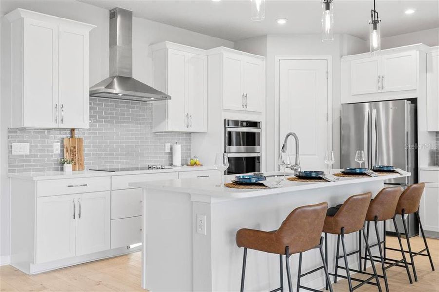 Furnished interior view inside a new home in Sunstone at Wellen Park, Venice (Image 38).