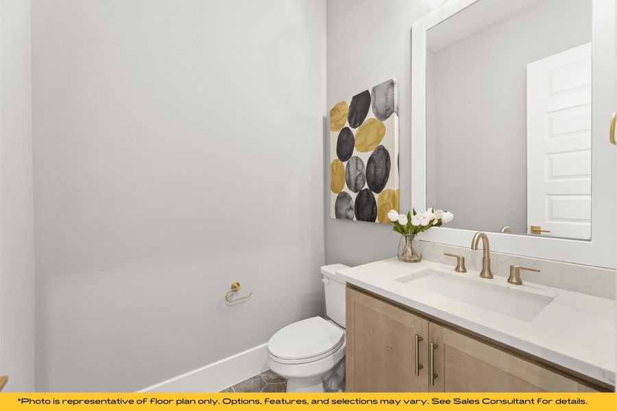 Representative furnished interior of a home built from the St Lucia by Stonefield Homes in Heath Golf and Yacht: Elegante' Series, Heath (Image 24).