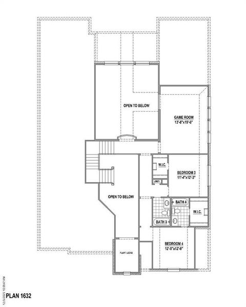 2nd Level Floor Plan