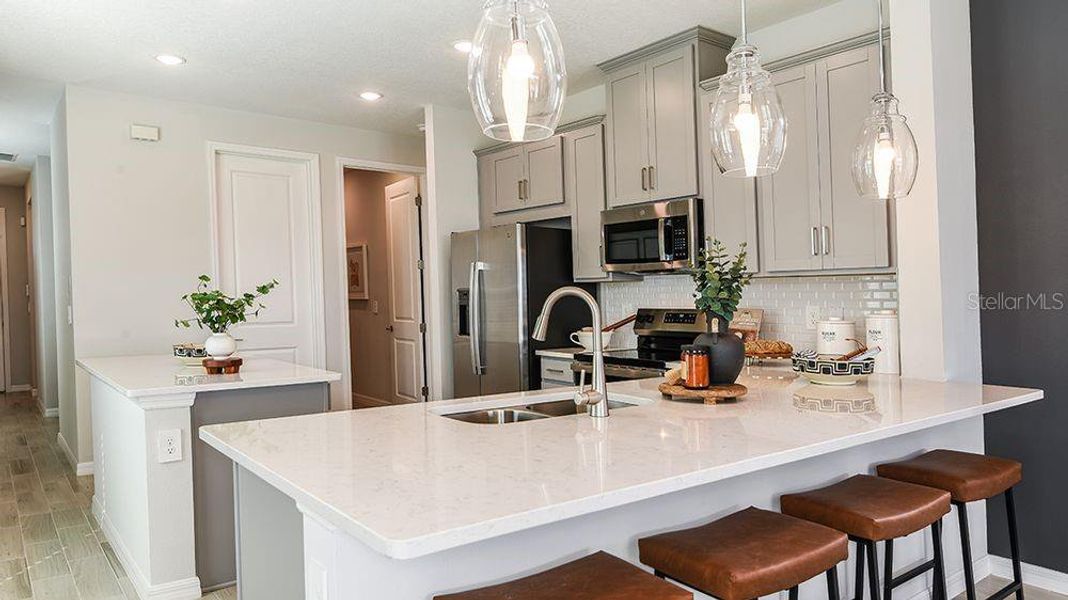 Furnished interior view inside a new home in Westview, Poinciana (Image 9).