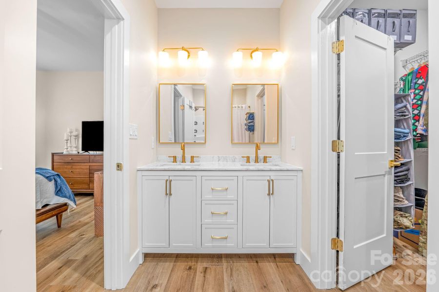 Furnished interior view inside a new home in , Crouse (Image 15).