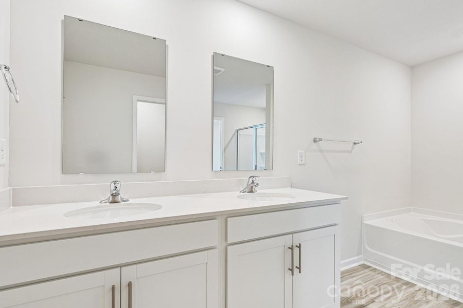 Furnished interior view inside a new home in Fergus Crossing, York (Image 10). Furnished interior view inside a new home in Fergus Crossing, York (Image 10).