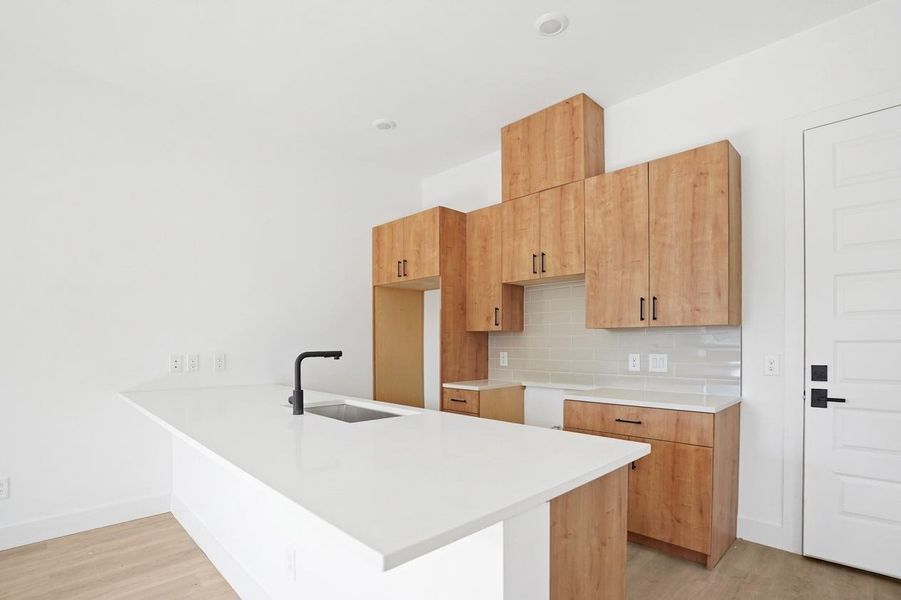 Furnished interior view inside a new home in , Houston (Image 7).