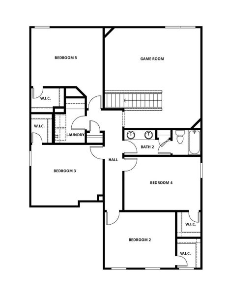 2D floor plan layout of this home in Wedgewood Forest, Conroe, TX (Image 4). 2D floor plan layout of this home in Wedgewood Forest, Conroe, TX (Image 4).