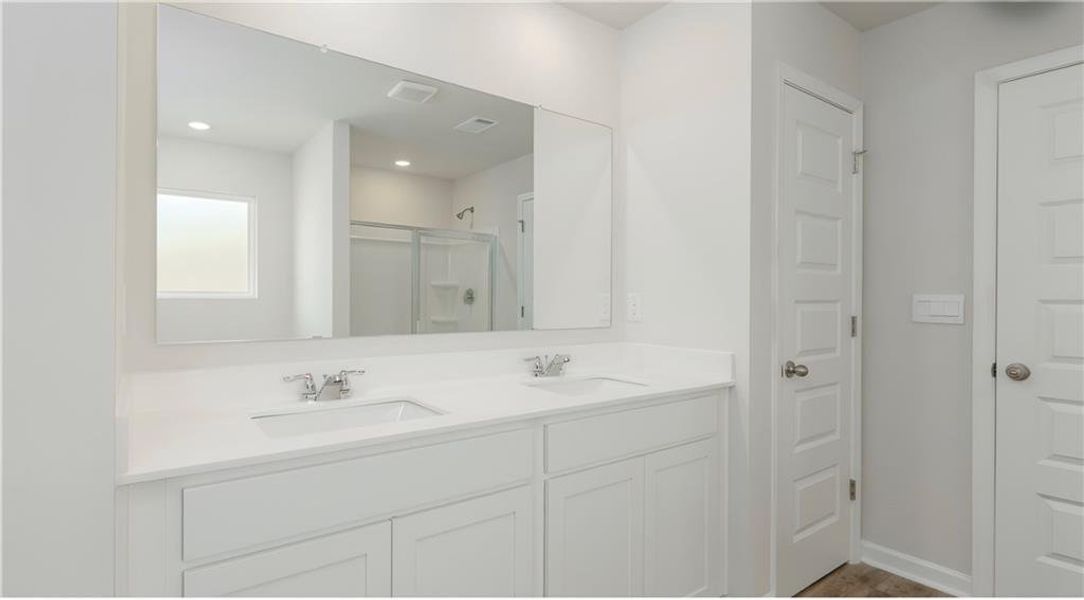 Furnished interior view inside a new home in Bridle Creek, Locust Grove (Image 11).