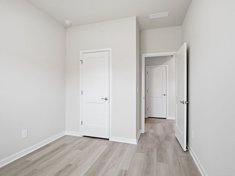 Spacious, unfurnished interior of a new home in The Heritage at Buffaloe Reserve, Raleigh (Image 15). Spacious, unfurnished interior of a new home in The Heritage at Buffaloe Reserve, Raleigh (Image 15).