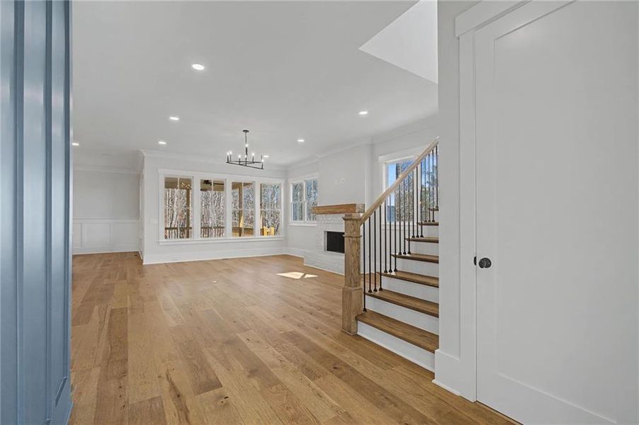 Spacious, unfurnished interior of a new home in Malone's Pond, Ball Ground (Image 36).