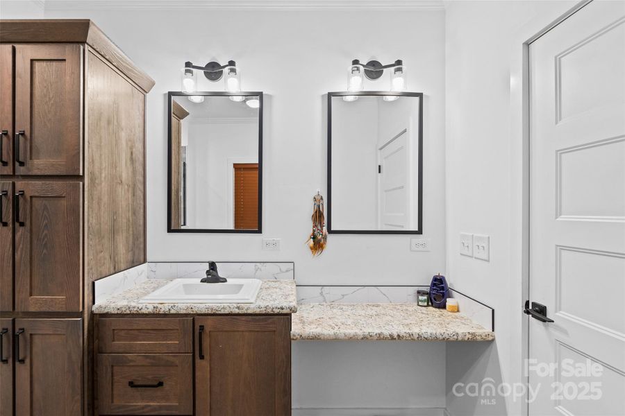 Furnished interior view inside a new home in , New London (Image 16).