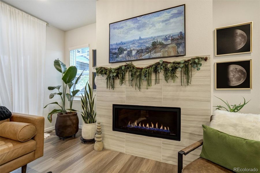 Furnished interior view inside a new home in , Castle Pines (Image 27). Furnished interior view inside a new home in , Castle Pines (Image 27).