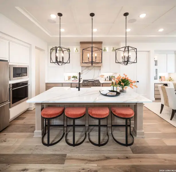 Furnished interior view inside a new home in Veramendi, New Braunfels (Image 10).