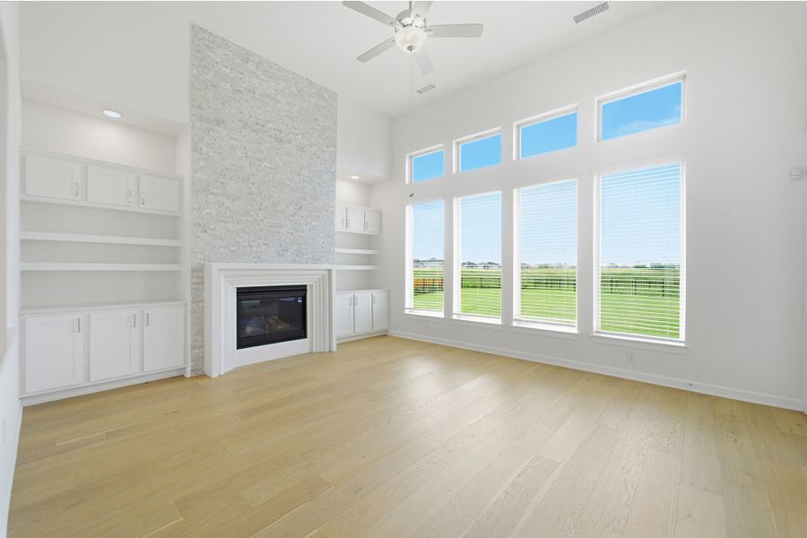 Spacious, unfurnished interior of a new home in Heath Golf & Yacht Club, Heath (Image 29). Spacious, unfurnished interior of a new home in Heath Golf & Yacht Club, Heath (Image 29).