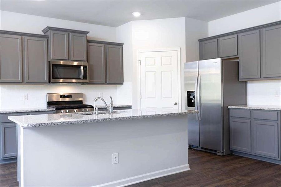 Furnished interior view inside a new home in The Reserve at Calcutta, Stockbridge (Image 41).