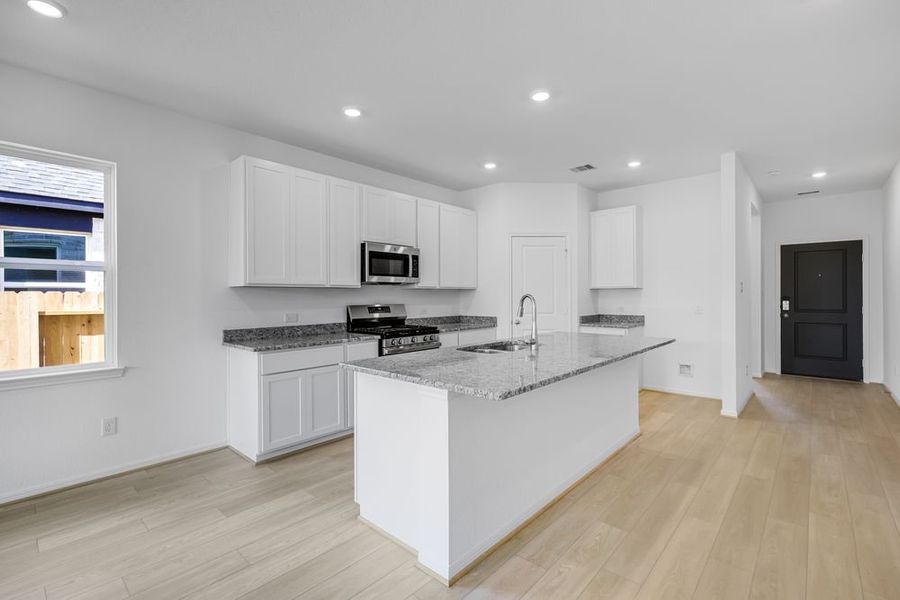 Furnished interior view inside a new home in Brookewater 45s, Rosenberg (Image 4).