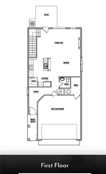 2D floor plan layout of this home in Porter Reserve, Decatur, GA (Image 4). 2D floor plan layout of this home in Porter Reserve, Decatur, GA (Image 4).