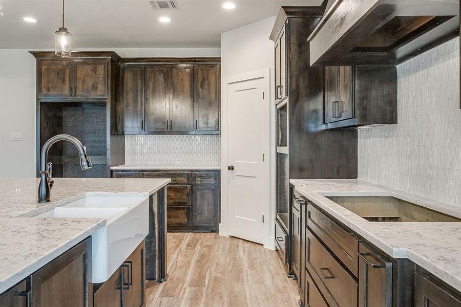 Furnished interior view inside a new home in , Fort Worth (Image 11).