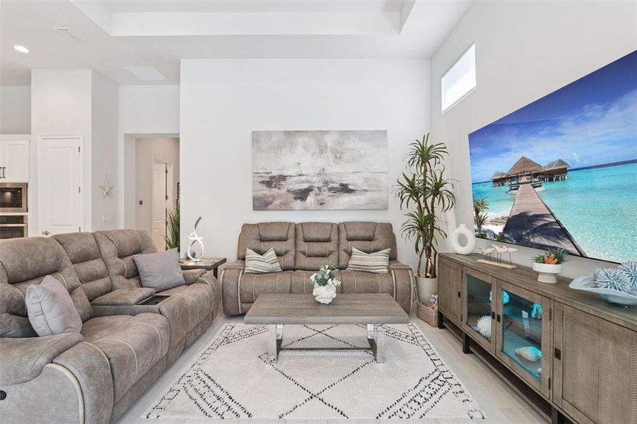 Furnished interior view inside a new home in , Port Orange (Image 13). Furnished interior view inside a new home in , Port Orange (Image 13).