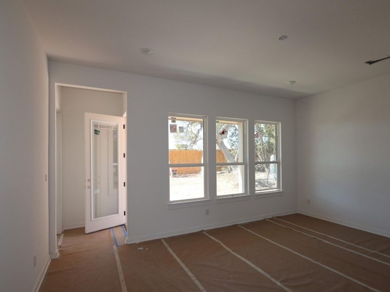 In-progress construction of a new home in Heritage, Dripping Springs, TX (Image 11).