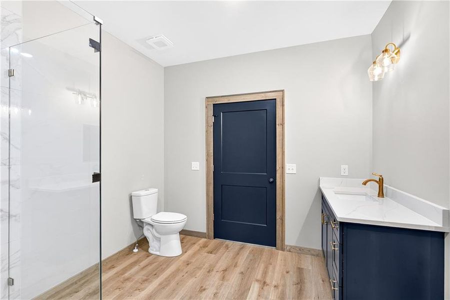 Furnished interior view inside a new home in , Ellijay (Image 14).
