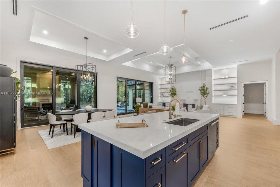 Furnished interior view inside a new home in , Naples (Image 27).