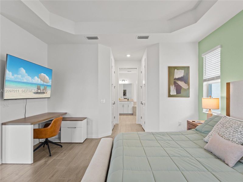 Furnished interior view inside a new home in , Punta Gorda (Image 18).