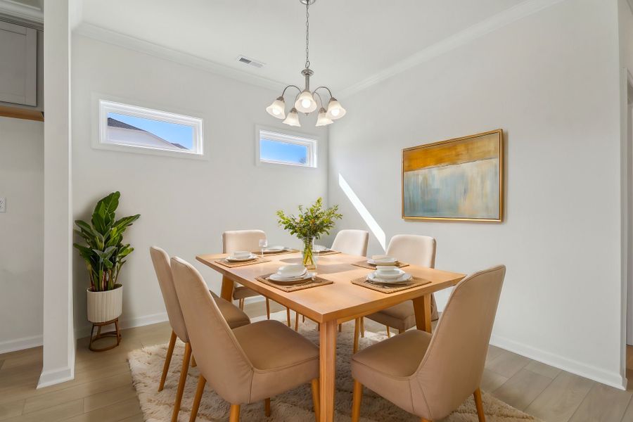 Representative furnished interior of a home built from the Bradley II by Great Southern Homes in Lynbrook, Boiling Springs (Image 52).