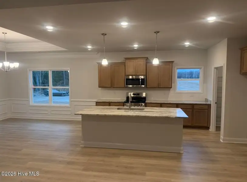 Furnished interior view inside a new home in Summer Place, Grimesland (Image 6).
