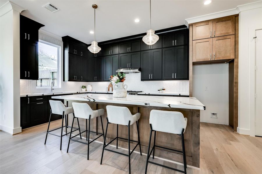 Furnished interior view inside a new home in , Houston (Image 11).