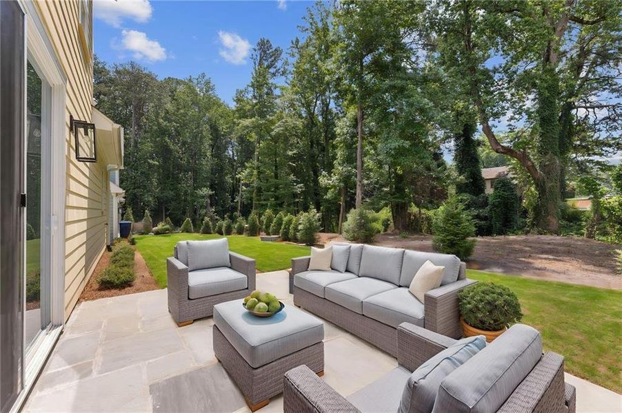 Exterior details and patio area of a home in Parkside, Clarkston (Image 20).