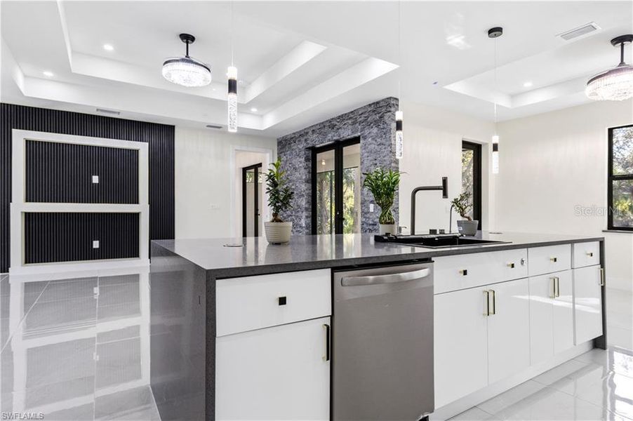 Furnished interior view inside a new home in , Punta Gorda (Image 15).