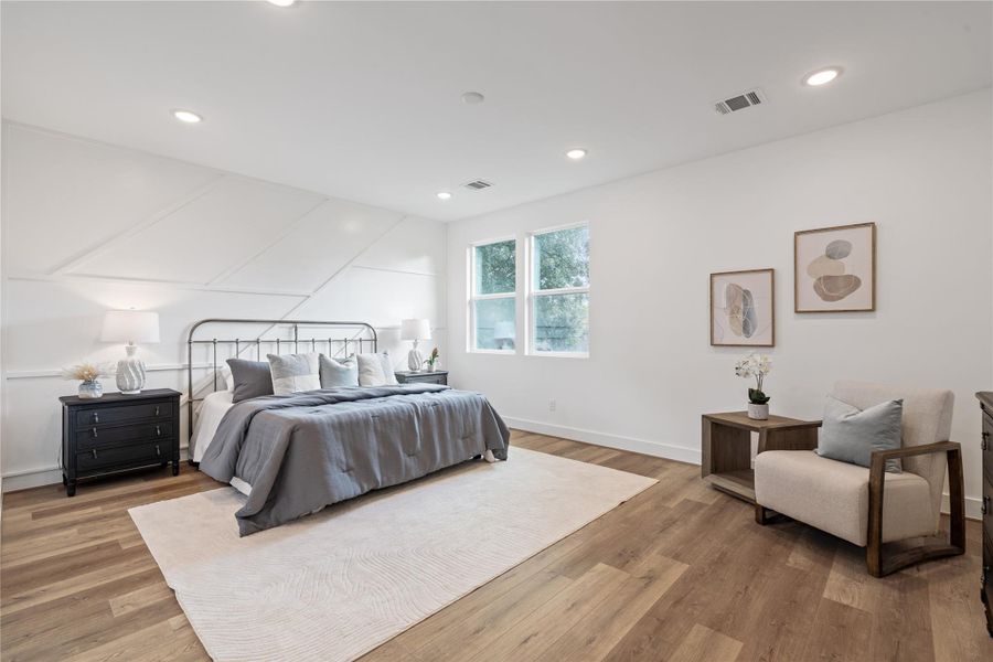 Furnished interior view inside a new home in , Houston (Image 13). Furnished interior view inside a new home in , Houston (Image 13).