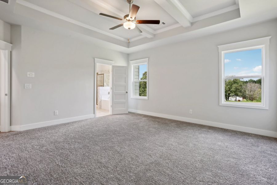 Spacious, unfurnished interior of a new home in Rosewood Lake Estates, Hoschton (Image 81).