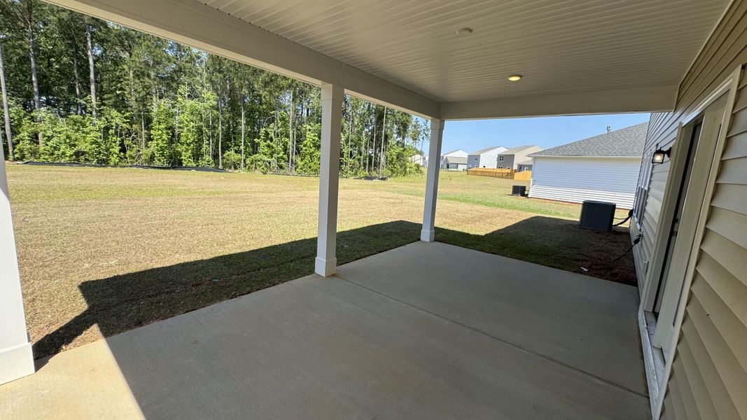 Exterior details and patio area of a home in Watson Hill, Summerville (Image 3).