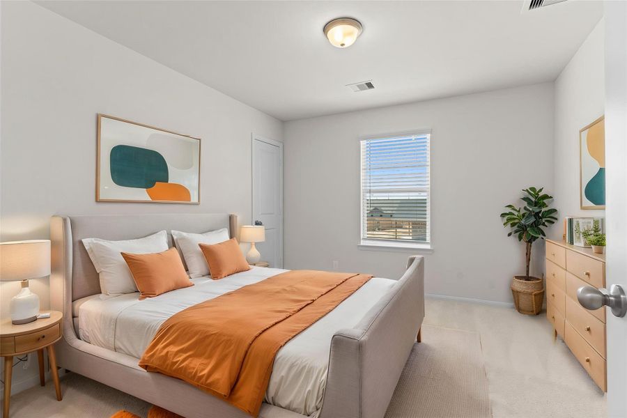 Furnished interior view inside a new home in Wildrye, Waller (Image 19).