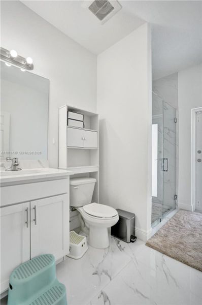 Furnished interior view inside a new home in , Loxahatchee (Image 76).