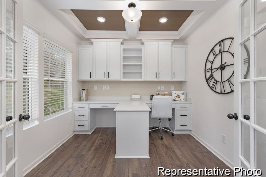 Furnished interior view inside a new home in Autumn Ridge, High Shoals (Image 12).