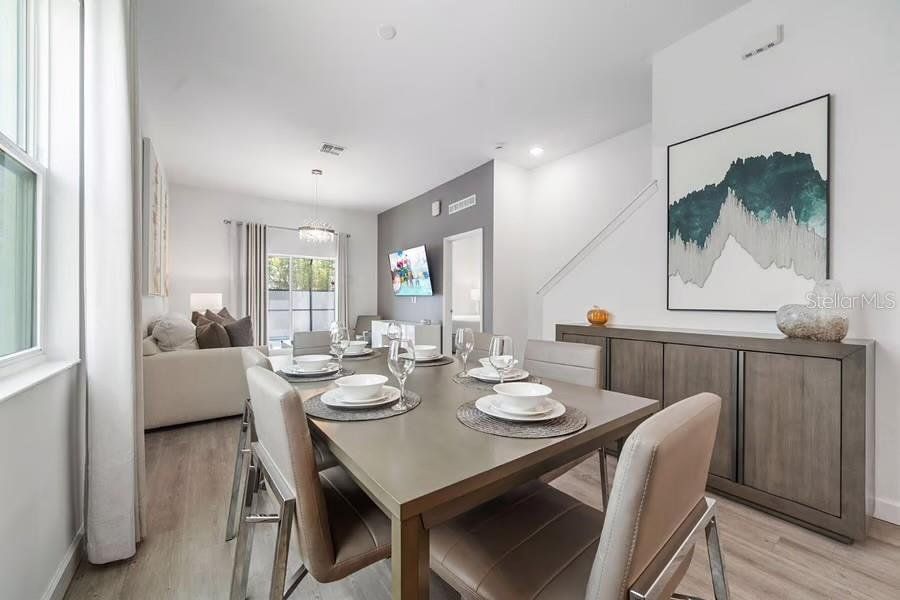 Furnished interior view inside a new home in , Davenport (Image 6). Furnished interior view inside a new home in , Davenport (Image 6).