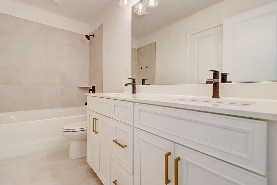 Furnished interior view inside a new home in , Smyrna (Image 14).