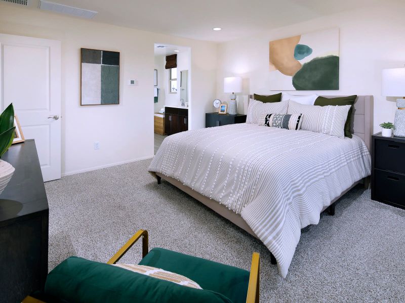 The 2130 plan modeled at Valencia Crossing in Tucson, AZ. The 2130 plan modeled at Valencia Crossing in Tucson, AZ.