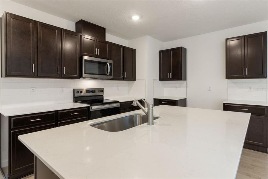 Furnished interior view inside a new home in , Kissimmee (Image 10).