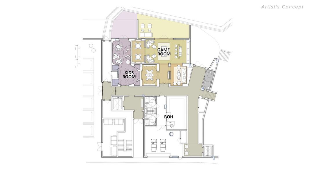 2D floor plan layout of this home in The Ritz-Carlton Residences, Palm Beach Gardens, FL (Image 3).
